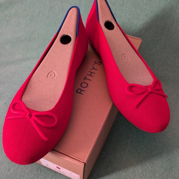 Rothy's Shoes - Rothy's The Ballet Flat, Glamour Red, Size 8 (NIB)